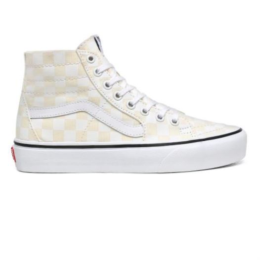 Vans Shoes | Checkerboard Sk8-Hi Tapered (Checkerboard) White/True White