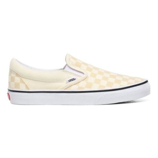 Vans Shoes | Checkerboard Classic Slip-On (Checkerboard) Classic White/True White
