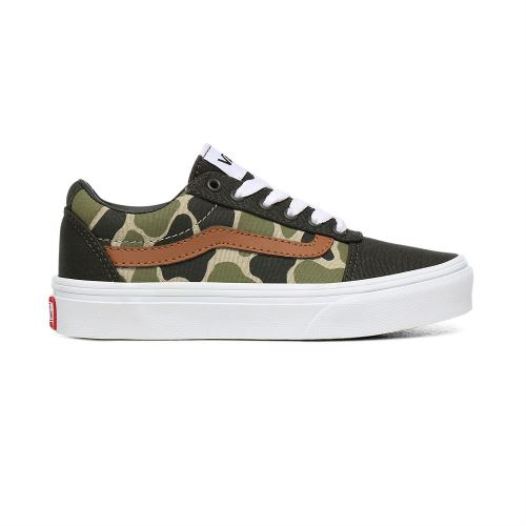 Vans Shoes | Frog Camo Ward Kids (4-8 years) (Frog Camo) Forest Night/White