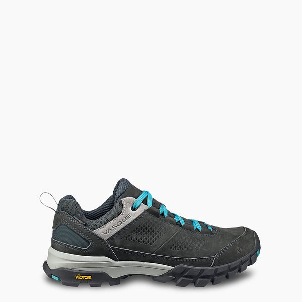VASQUE SHOES TALUS AT LOW ULTRADRY WOMEN'S WATERPROOF HIKING SHOE IN GRAY/TEAL