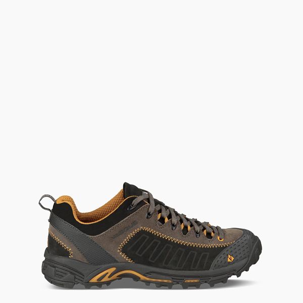 VASQUE SHOES JUXT MEN'S HIKING SHOE IN BLACK/BROWN