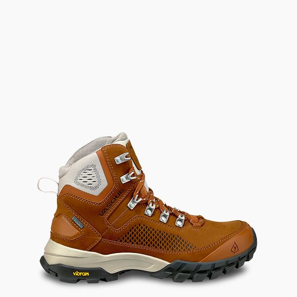 VASQUE SHOES TALUS XT GTX WOMEN'S WATERPROOF HIKING BOOT IN BROWN/GRAY