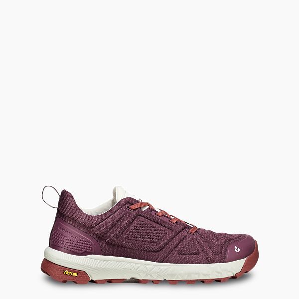 VASQUE SHOES SATORU TRAIL LT LOW WOMEN'S LIGHTWEIGHT HIKING SHOE IN PURPLE