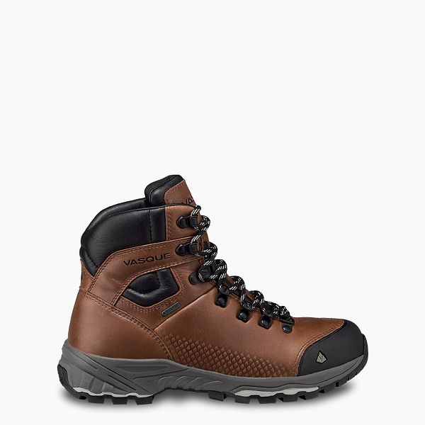 VASQUE SHOES ST. ELIAS FG GTX WOMEN'S WATERPROOF HIKING BOOT IN BROWN