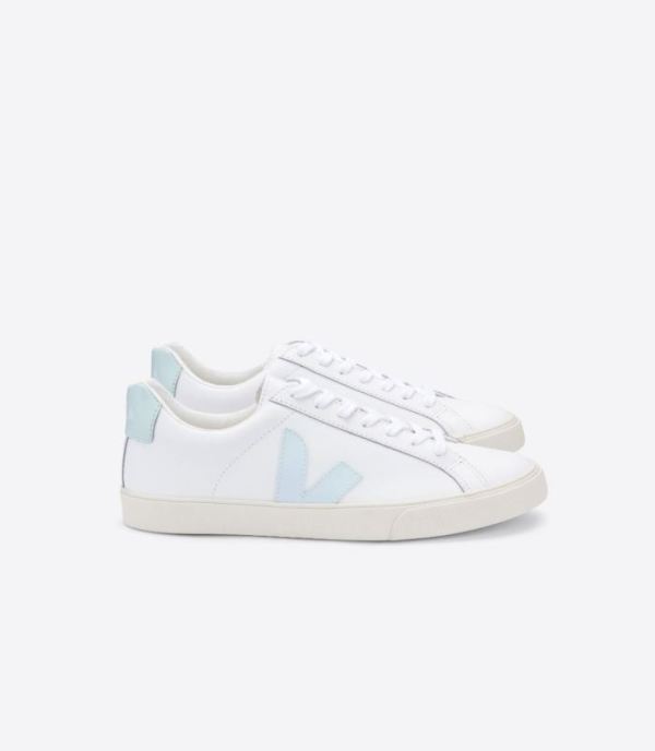 VEJA | WOMENS ESPLAR LEATHER WHITE MENTHOL