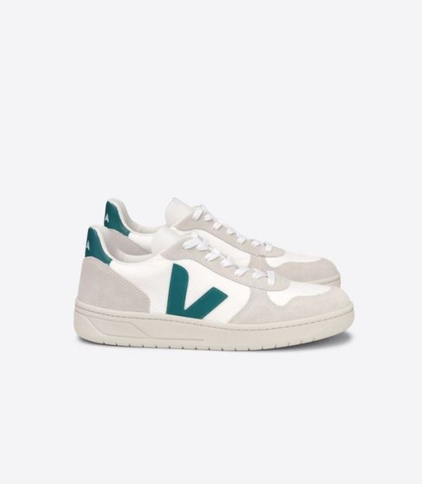 VEJA | MENS V-10 B-MESH WHITE BRITTANY