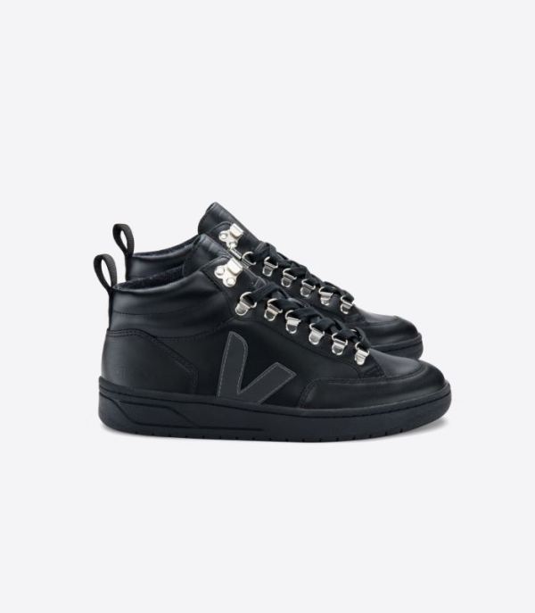 VEJA | MENS VSTORE RORAIMA LEATHER BLACK GRAFITE BLACK-SOLE