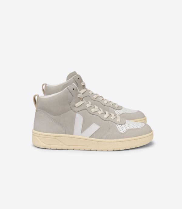 VEJA | MENS V-15 NUBUCK NATURAL WHITE