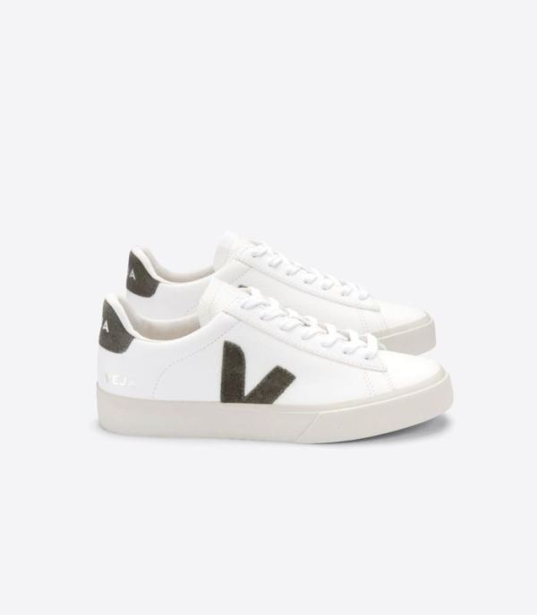VEJA | WOMENS CAMPO CHROMEFREE WHITE KAKI