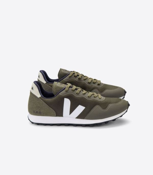 VEJA | MENS SDU B-MESH OLIVE WHITE NATURAL