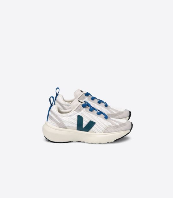 VEJA | KIDS CANARY ELASTIC LACE WHITE BRITTANY