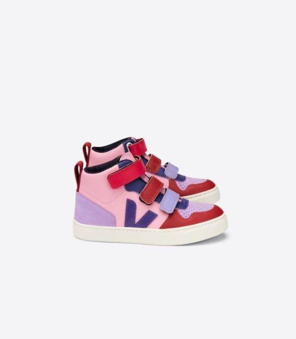 VEJA | KIDS V-10 MID CHROMEFREE VEJA X MAKE MY LEMONADE GUIMAUVE