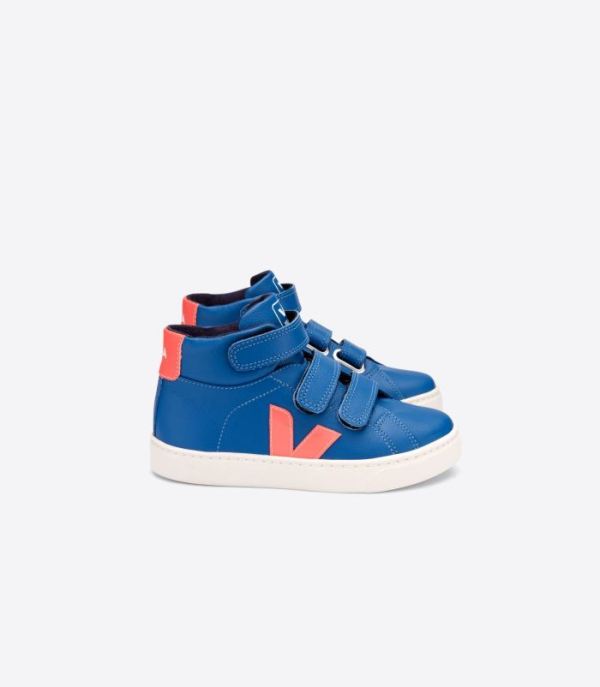 VEJA | KIDS ESPLAR MID CHROMEFREE INDIGO ORANGE FLUO