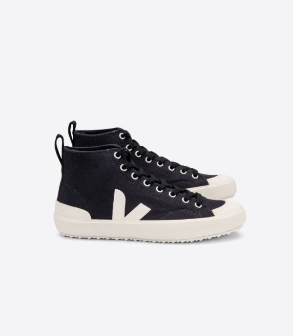 VEJA | MENS NOVA HT CANVAS BLACK PIERRE