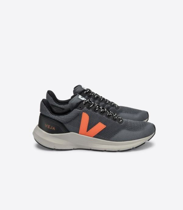 VEJA | MENS MARLIN LT V KNIT STORM ORANGE FLUO