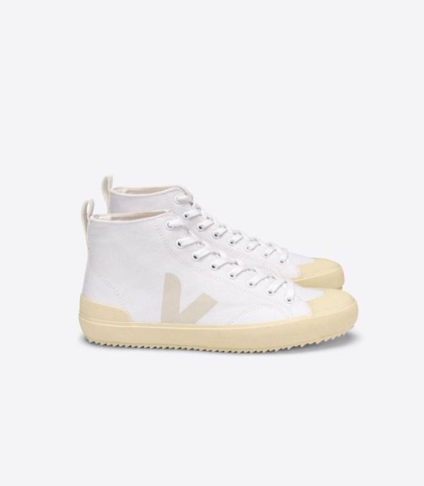 VEJA | WOMENS NOVA HT CANVAS WHITE BUTTER-SOLE