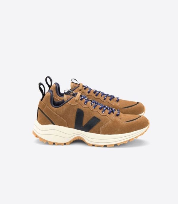 VEJA | MENS VENTURI SUEDE BROWN BLACK