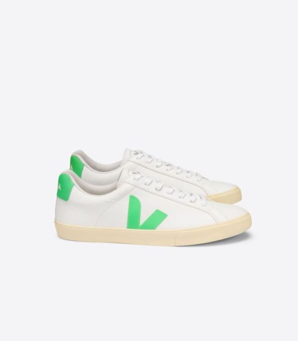 VEJA | MENS ESPLAR CHROMEFREE WHITE ABSINTHE BUTTER-SOLE