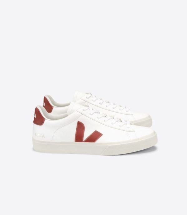 VEJA | WOMENS CAMPO CHROMEFREE WHITE ROUILLE
