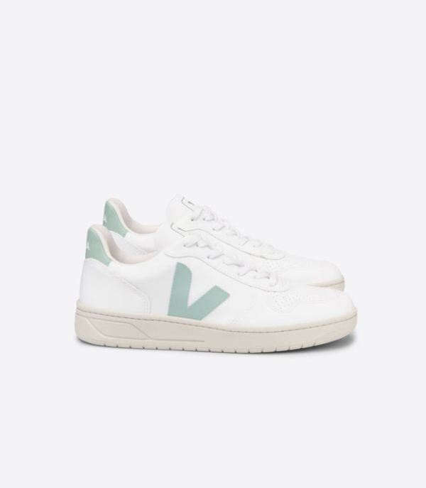 VEJA | WOMENS V-10 CWL WHITE MATCHA