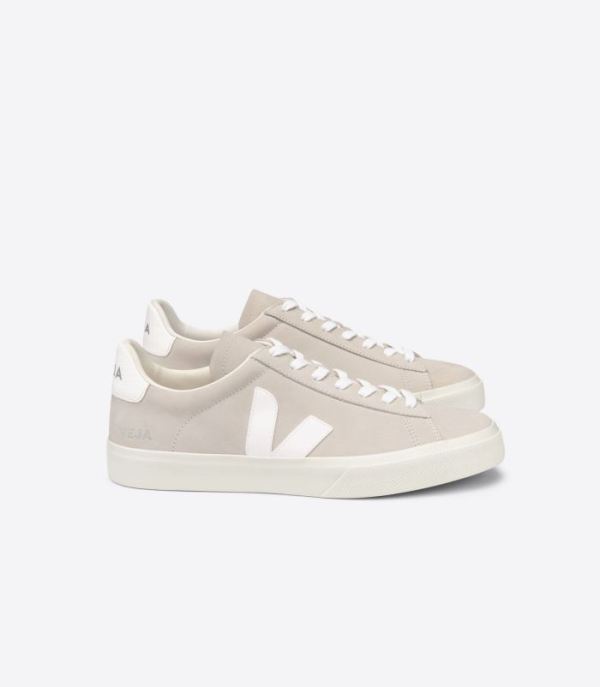 VEJA | MENS CAMPO NUBUCK NATURAL WHITE