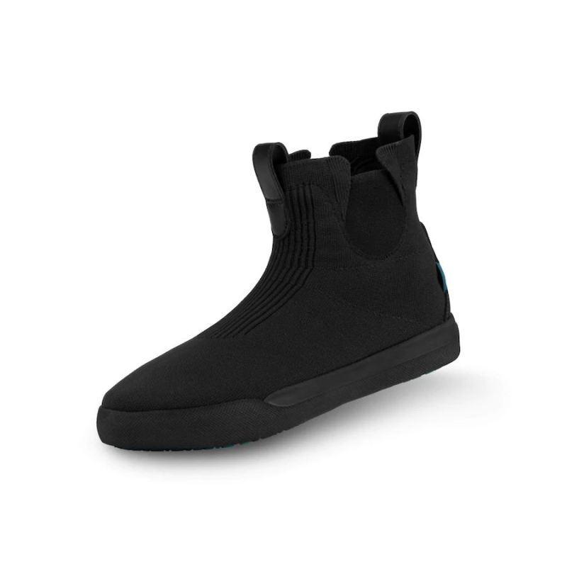 VESSI | MEN'S WEEKEND CHELSEA-ASPHALT BLACK ON BLACK
