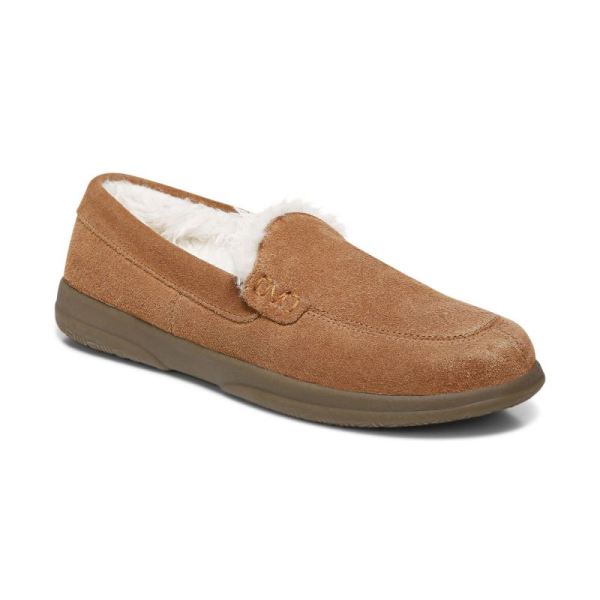 Vionic - Women's Lynez Slipper - Toffee Suede