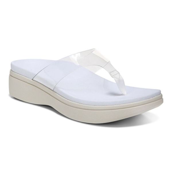 Vionic - Women's Luminous Platform Sandal - White