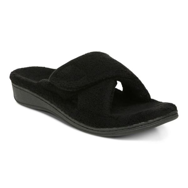 Vionic - Women's Relax Slippers - Black