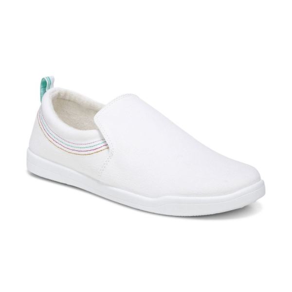 Vionic - Women's Marshall Slip On - White Canvas