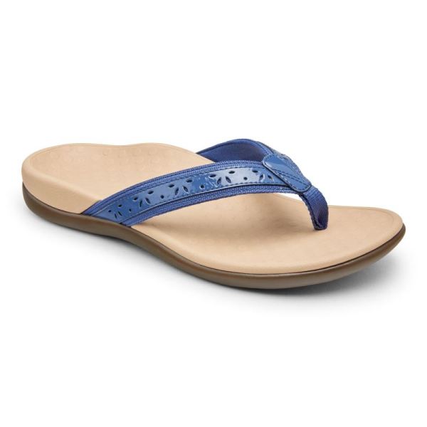 Vionic - Women's Casandra Toe Post Sandal - Indigo