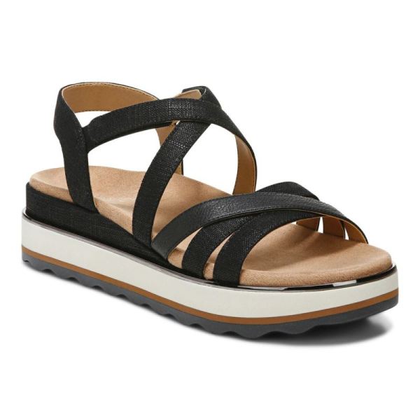 Vionic - Women's Kellyn Flatform Sandal - Black