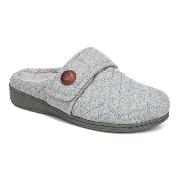 Vionic - Women's Carlin Slipper - Light Grey