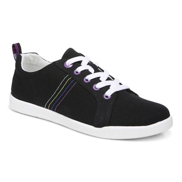 Vionic - Women's Stinson Sneaker - Black Canvas