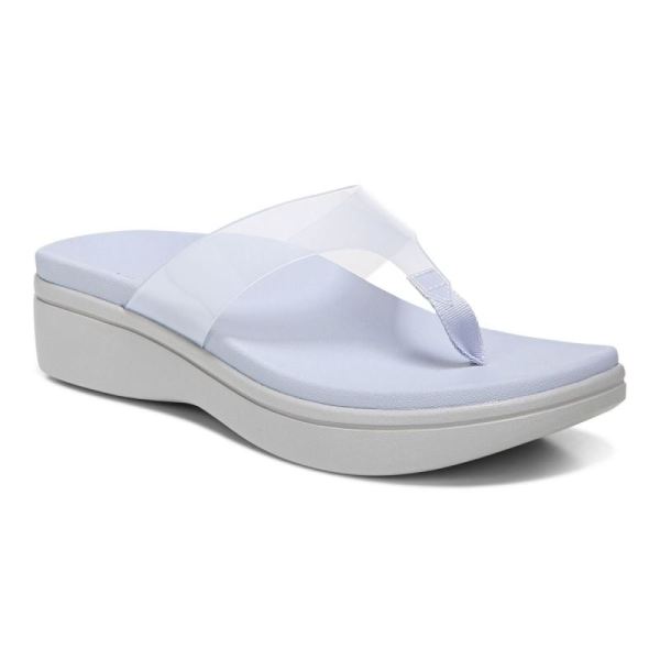 Vionic - Women's Luminous Platform Sandal - Blue Haze