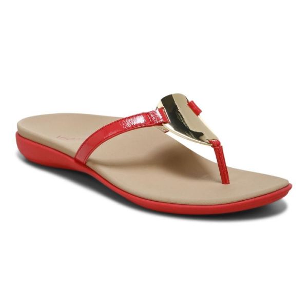 Vionic - Women's Raysa Toe Post Sandal - Poppy