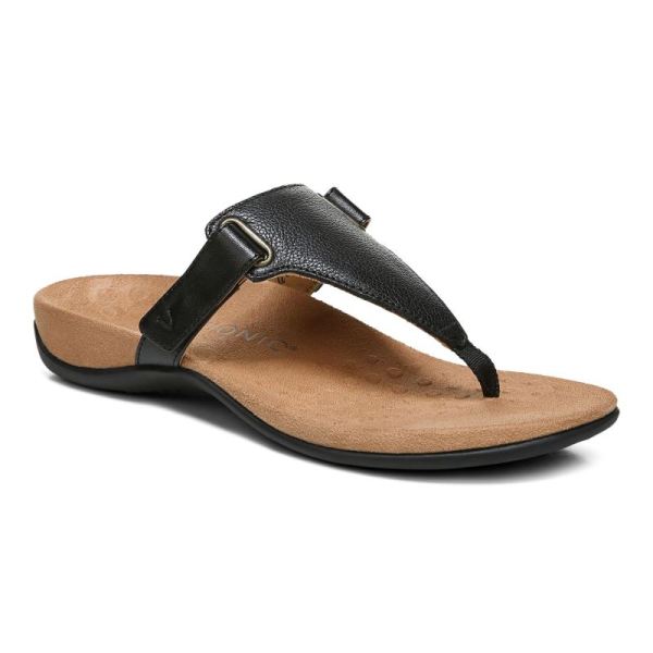 Vionic - Women's Wanda T-Strap Sandal - Black