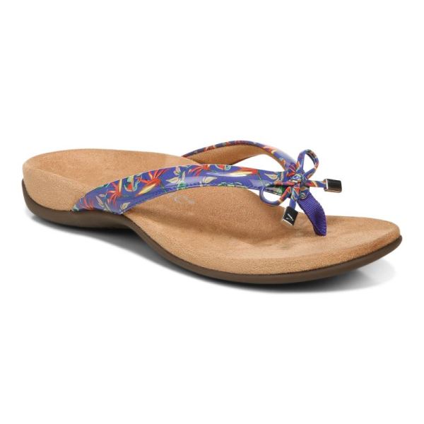 Vionic - Women's Bella Toe Post Sandal - Royal Blue