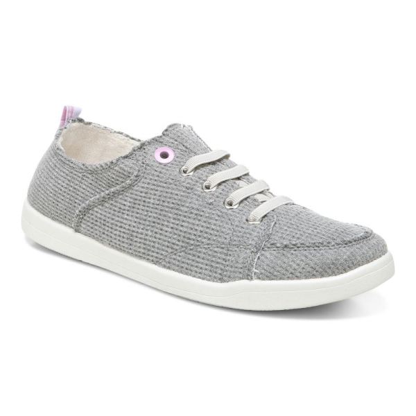 Vionic - Women's Pismo Casual Sneaker - Charcoal Knit