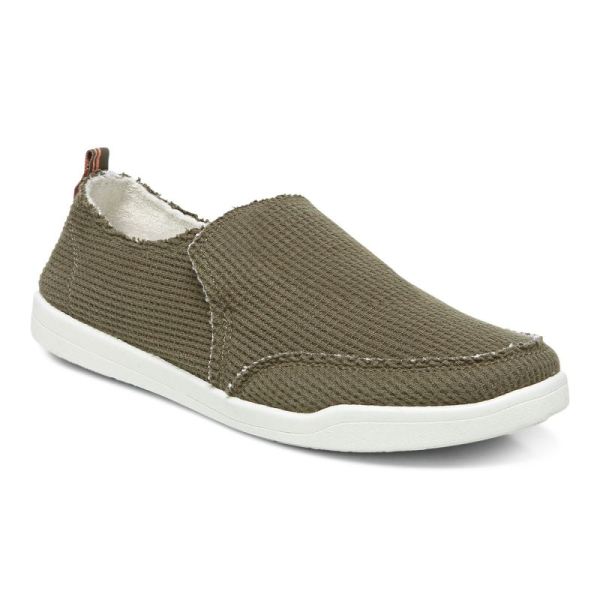 Vionic - Women's Malibu Slip On - Olive Knit