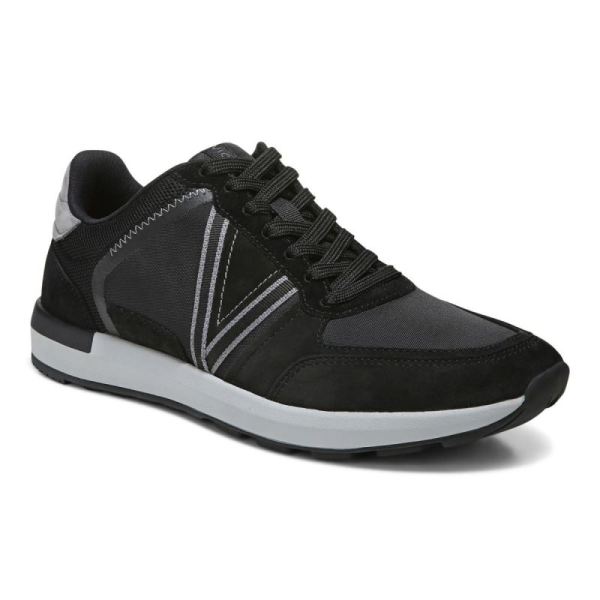 Vionic - Men's Bradey Sneaker - Black Charcoal