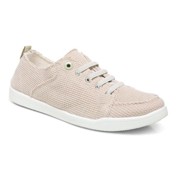 Vionic - Women's Pismo Casual Sneaker - Cream Knit