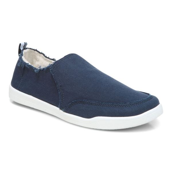 Vionic - Women's Malibu Slip On - Navy Canvas