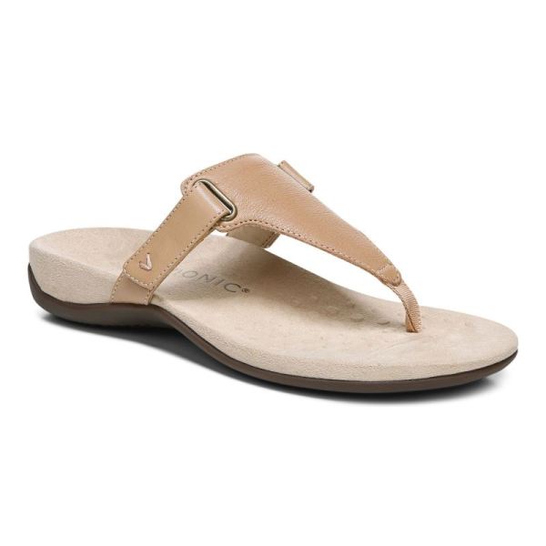 Vionic - Women's Wanda T-Strap Sandal - Macaroon