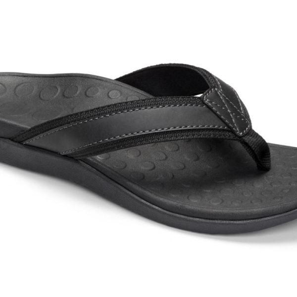 Vionic - Men's Tide Toe Post Sandal - Black