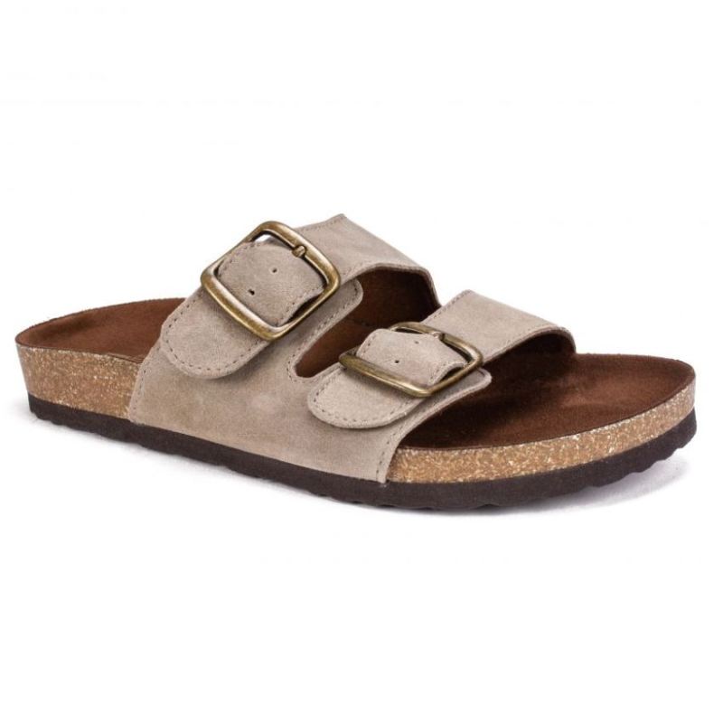 White Mountain Women's Helga Footbeds Sandal-Light Taupe | Canada Outlet