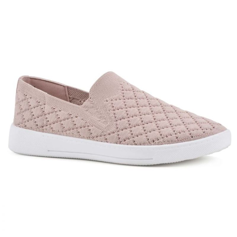 White Mountain Women's Utopia Fabric Sneaker-Mauve | Canada Outlet