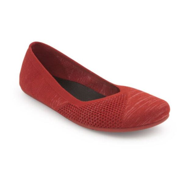 Xero Women's Phoenix Knit Casual Flat-MULTI-RED | Canada Outlet
