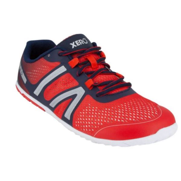 Xero Men's HFS - Lightweight Road Running Shoe - CRIMSON NAVY | Canada Outlet