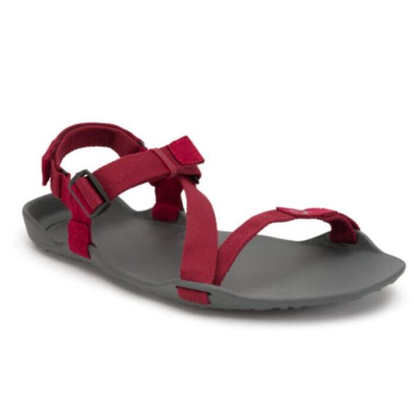 Xero Men's Z-Trek - The Lightweight Packable Sport Sandal-BIKING RED | Canada Outlet